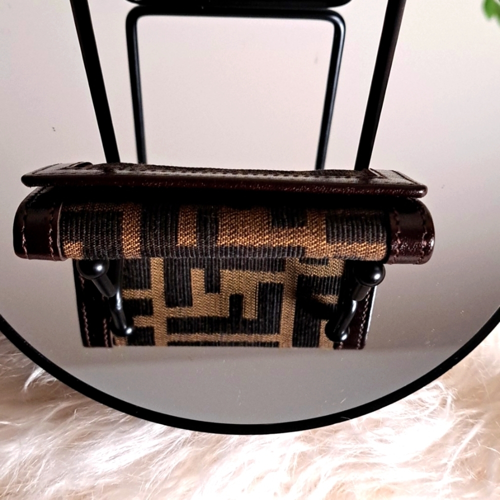 Fendi Vintage Zucca Key Case Holder  NWOTs - Picture 5 of 12